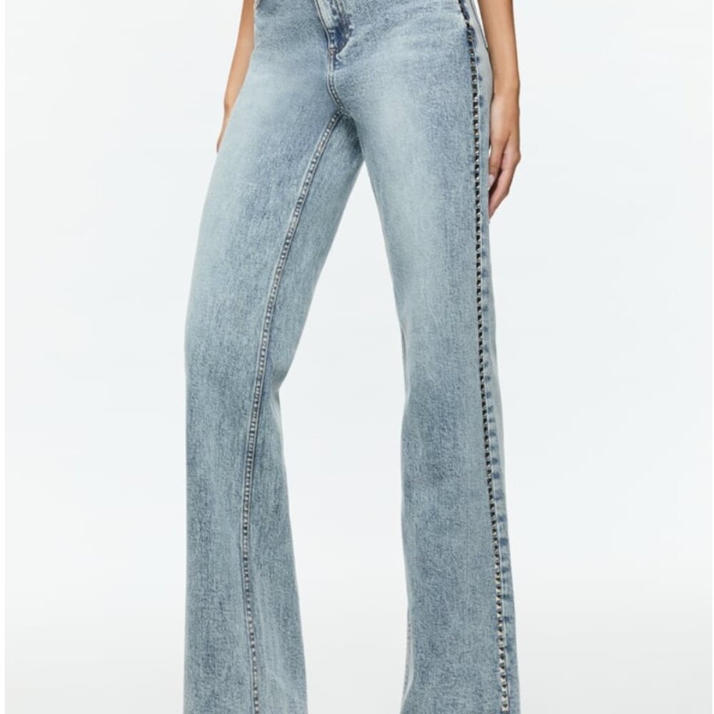Alice + Olivia BODIE STUDDED JEAN - Picture 4 of 7